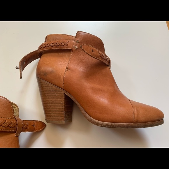 Rag & Bone natural woven harrow boots leather 38.5 - Picture 4 of 15